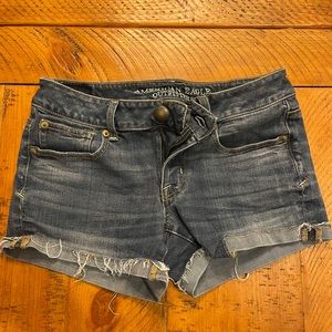 American Eagle Shortie Jean Cutoffs